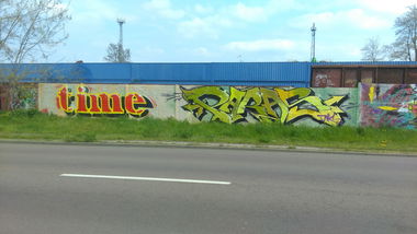 Graffiti Wall - Photo by Hallunken - time, Paras (2016)