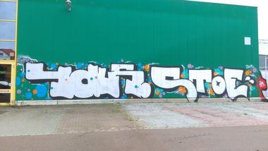 Graffiti Bombing - Photo by Hallunken - Ydus, Stoe (2016)