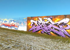 Graffiti Wall - Photo by Hallunken - Harz (2016)