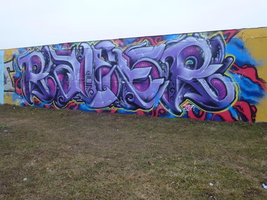 Graffiti Wall - Photo by Hallunken - RASER (2017)