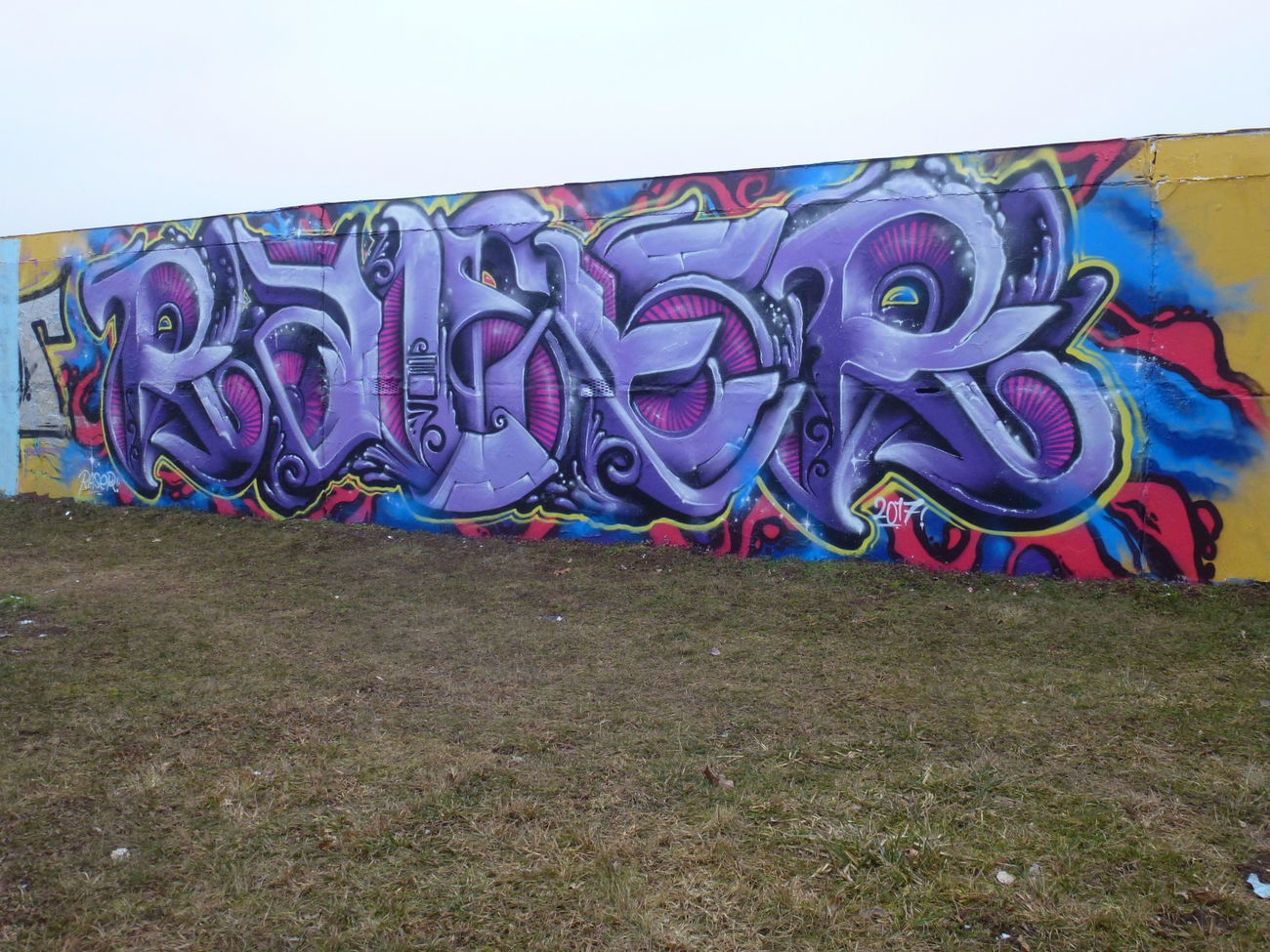 Graffiti Wall - Photo by Hallunken - RASER (2017)