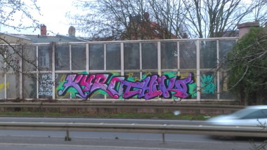 Graffiti Wall - Photo by Hallunken - Kyro, Chiko (2015)