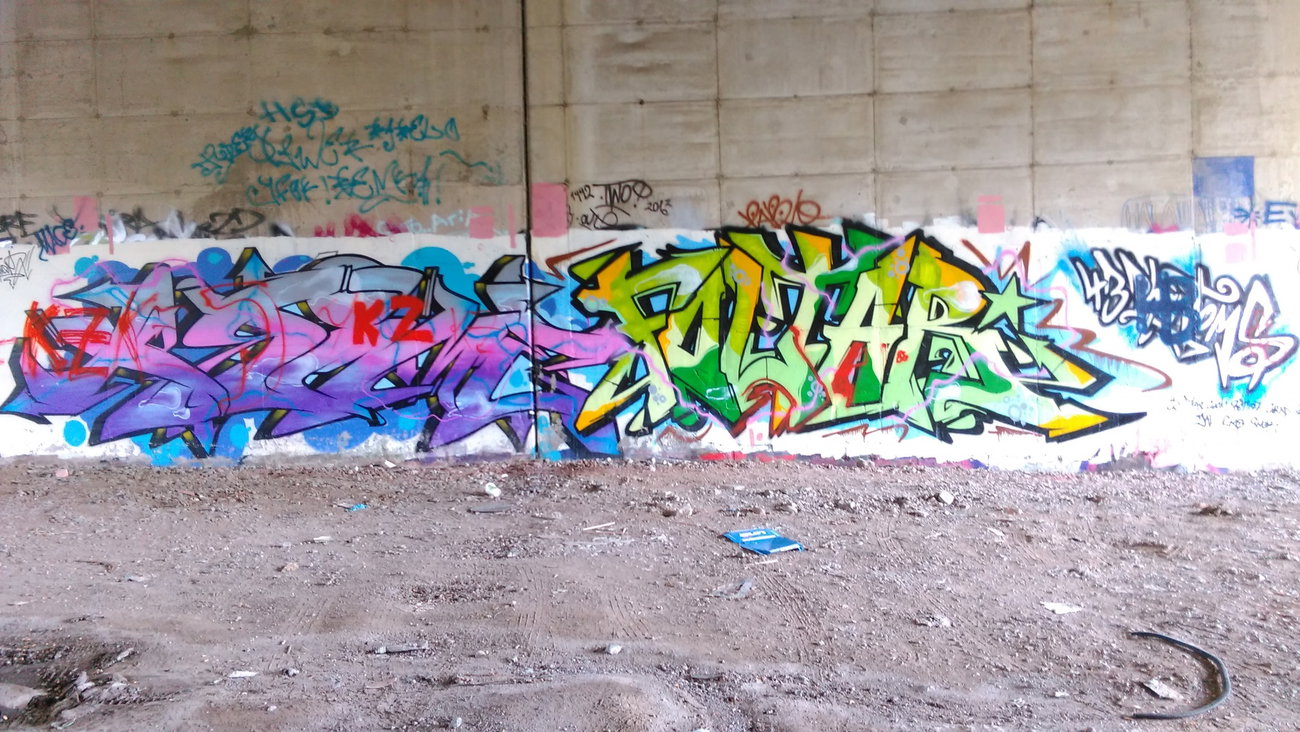 Graffiti Wall - Photo by Hallunken - Prime, Foltar (2015)