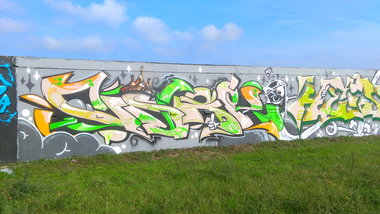 Graffiti Wall - Photo by Hallunken - VDRK (2016)