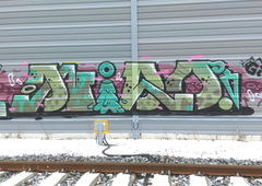 Graffiti Wall - Photo by Hallunken - DNIRO (2016)