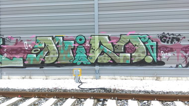 Graffiti Wall - Photo by Hallunken - DNIRO (2016)