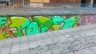 Graffiti Wall - Photo by Hallunken - PODS (2015)