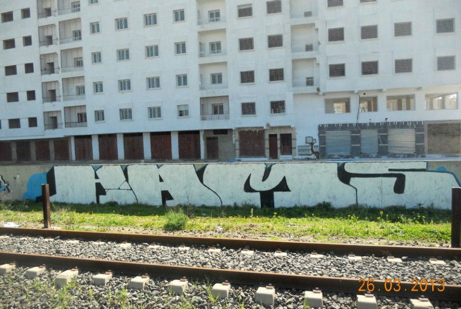 Graffiti Bombing in Fes - Photo by Hams - Morocco (2013)