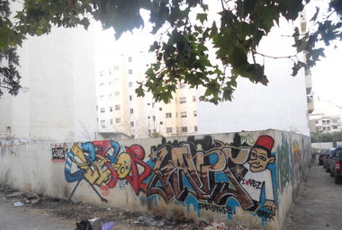 Graffiti Wall in Fes - Photo by Hams (2013)