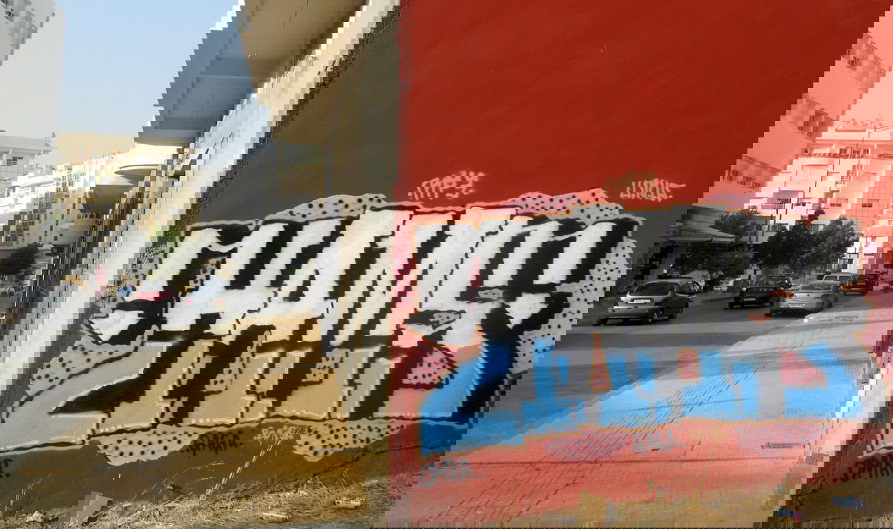 Graffiti Bombing in Fes - Photo by Hams - mp3 (2013)