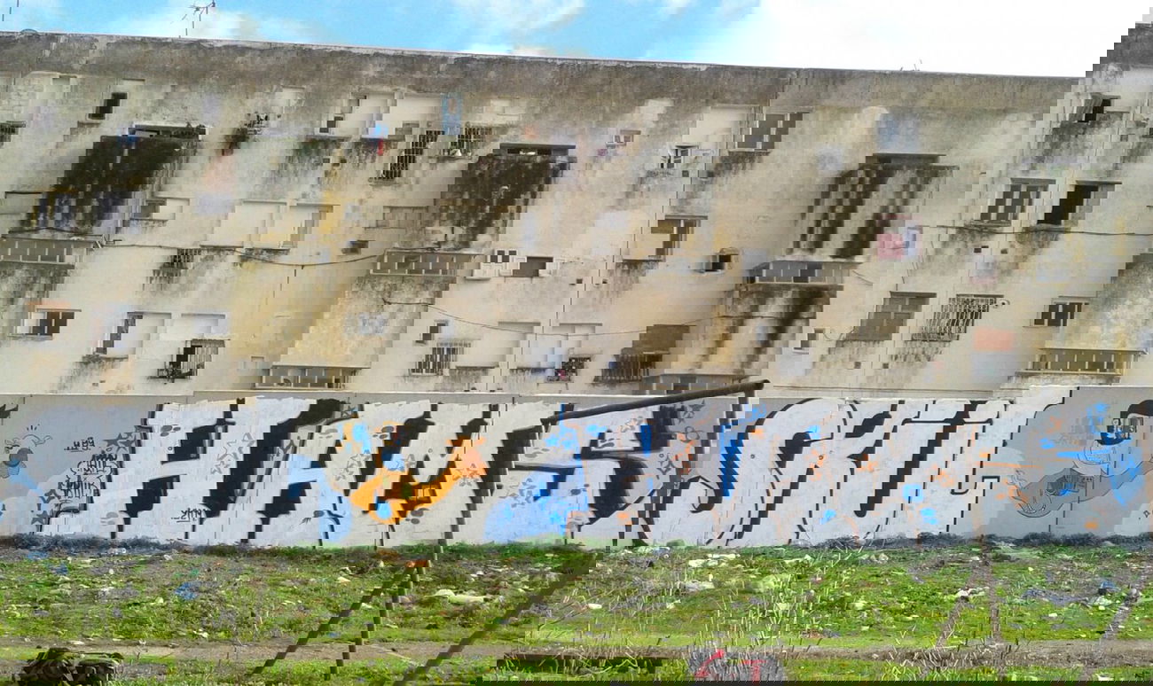 Graffiti Wall in Fes - Photo by Hams - Skul (2014)