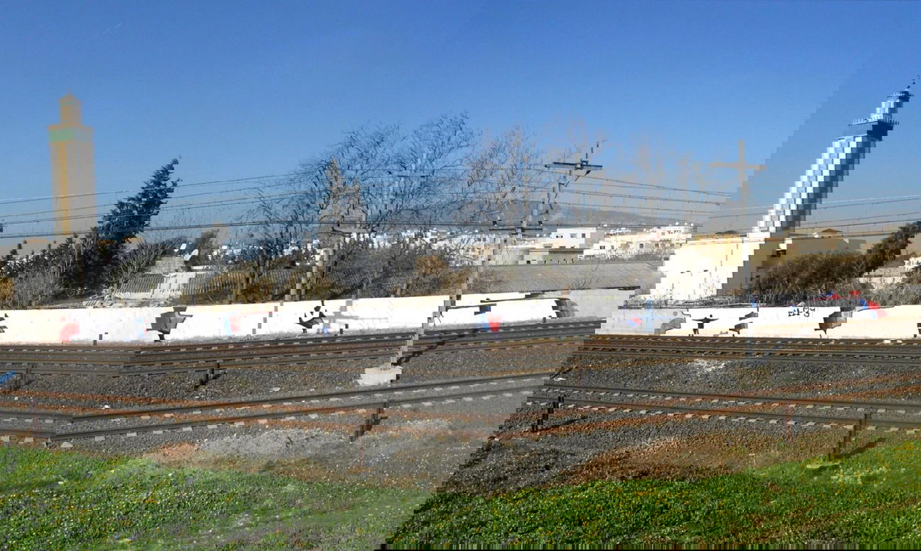 Graffiti Bombing in Fes - Photo by Hams (2014)