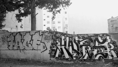 Graffiti Wall in Fes - Photo by Hams - graffiti, Morocco, Fez (2013)