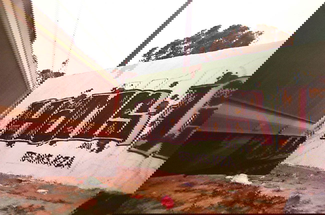 Graffiti Wall in Fes - Photo by Hams