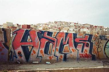 Graffiti Bombing - Photo by Hams (2014)