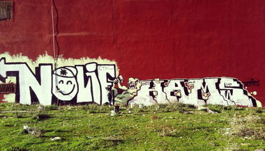 Graffiti Wall - Photo by Hams (2015)