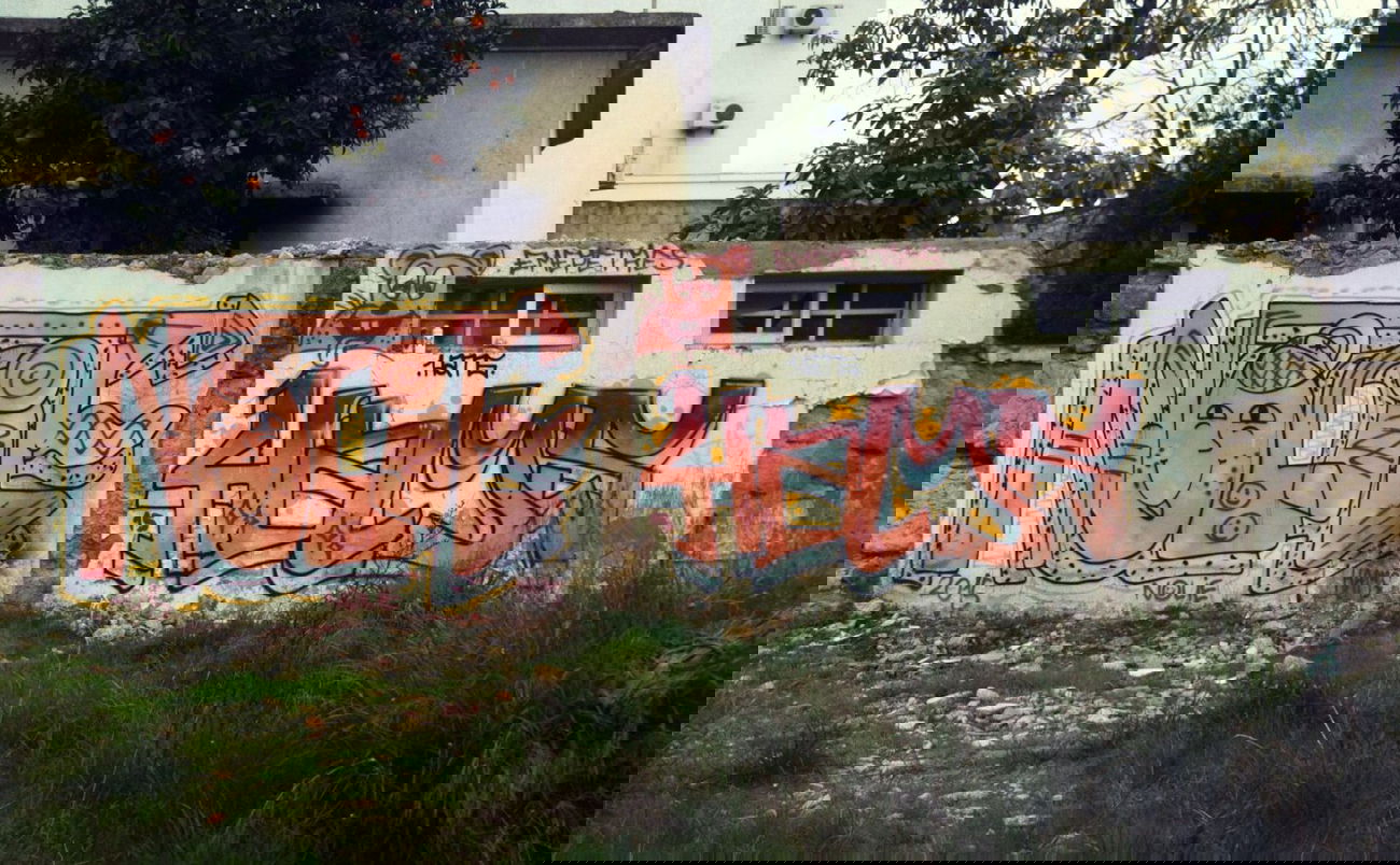 Graffiti Wall in Fès - Photo by Hams (2015)