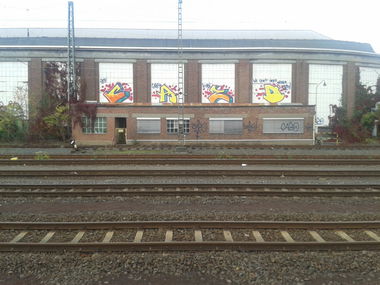 Graffiti Wall in Rüsselsheim - Photo by Handykamera - CAZO, cazo, adam