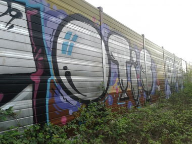 Graffiti Wall - Photo by Handykamera - Otis, OTIS