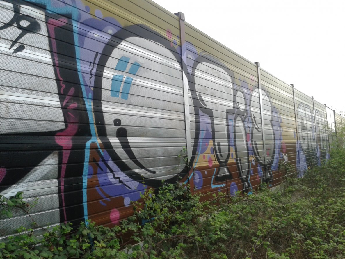 Graffiti Wall - Photo by Handykamera - Otis, OTIS