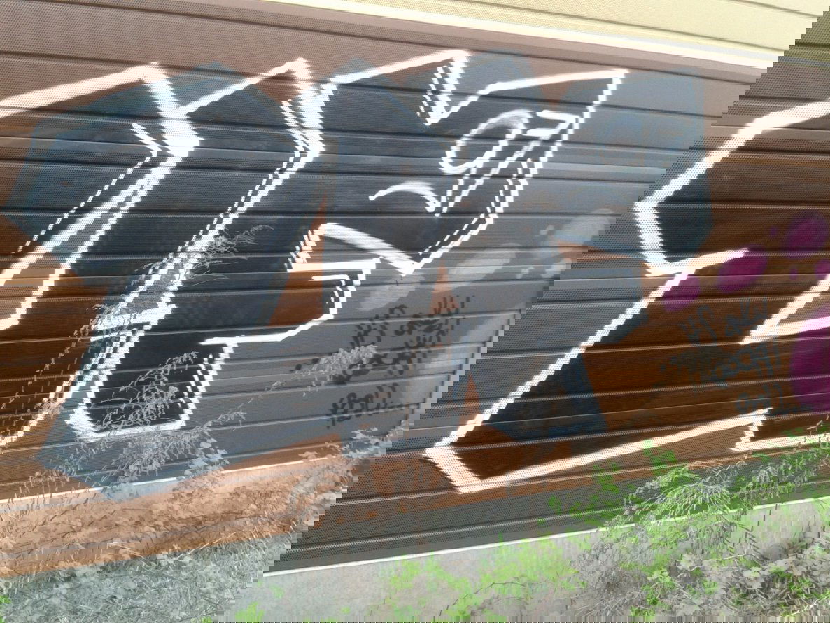 Graffiti Wall in Dieburg - Photo by Handykamera - UF97, Uf, UltrasFrankfurt