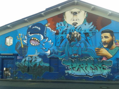 Graffiti Wall - Photo by Handykamera