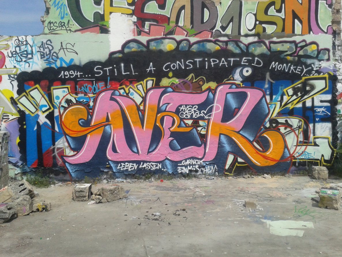 Graffiti Wall - Photo by Handykamera - Aver, aver, Ghettospot