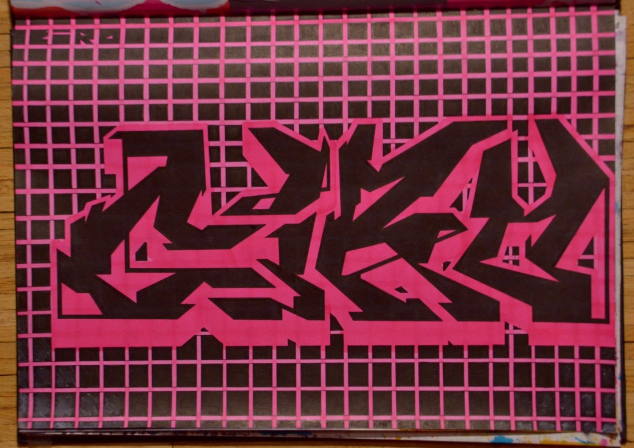 Graffiti Sketch - Photo by Hanebuechen - ciro, sketch (2014)