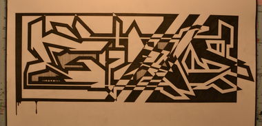 Graffiti Sketch - Photo by Hanebuechen - ciro, sketch, black (2013)