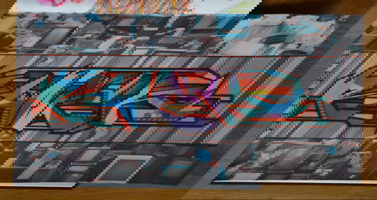 Graffiti Sketch - Photo by Hanebuechen - ciro, battle, sketch (2013)