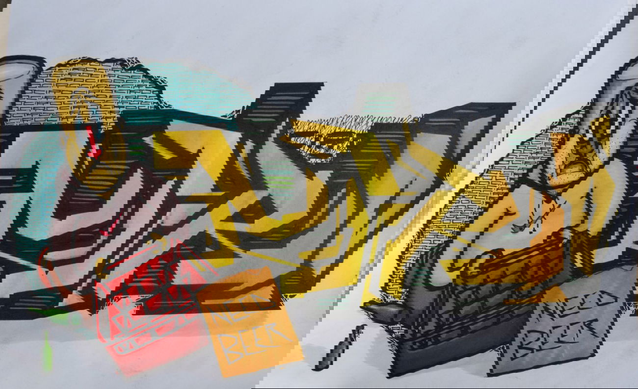 Graffiti Sketch - Photo by Hanebuechen - ciro, character, need