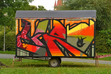 Graffiti Artwork - Photo by Hanebuechen - ciro, trailer (2014)