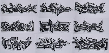 Graffiti Sketch - Photo by Hanebuechen - ciro, black, and (2017)