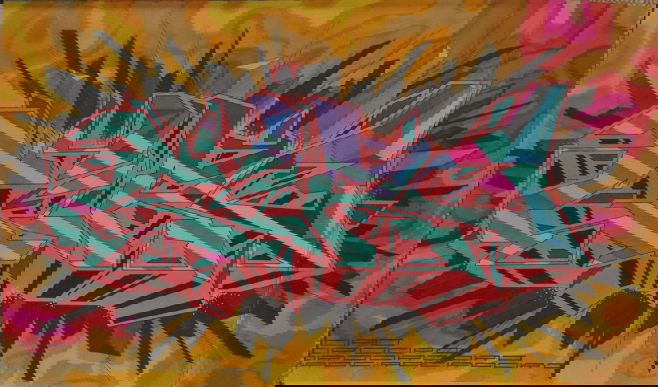 Graffiti Sketch - Photo by Hanebuechen - ciro, sketch (2015)