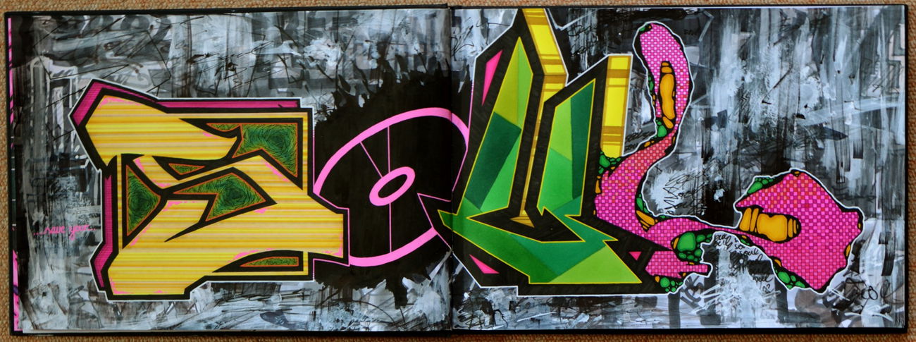 Graffiti Sketch - Photo by Hanebuechen - ciro, blackbook, soul (2017)
