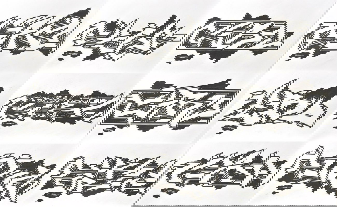 Graffiti Sketch - Photo by Hanebuechen - ciro, black, and (2015)