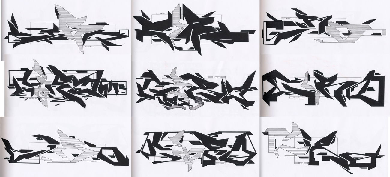 Graffiti Sketch - Photo by Hanebuechen - ciro, black, and (2016)