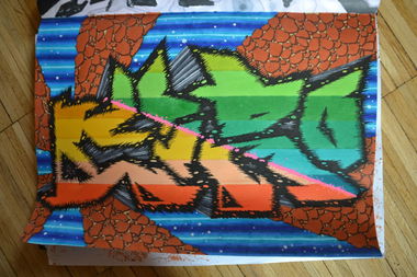 Graffiti Sketch - Photo by Hanebuechen - ciro, sketch (2015)