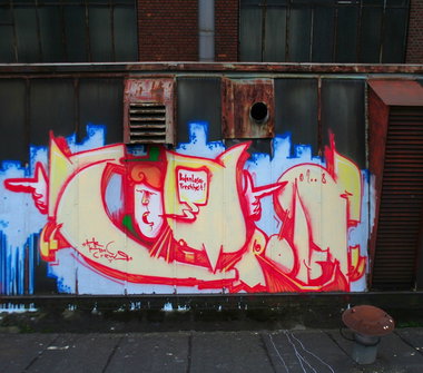 Graffiti Wall - Photo by HansFirlefanz - zitro, zitrone, kmc