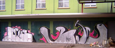 Graffiti Wall - Photo by HansFirlefanz - zitro, zitrone, rwrz