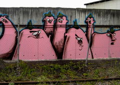 Graffiti Wall - Photo by HansFirlefanz - oink