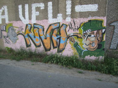 Graffiti Wall - Photo by HansGhetto