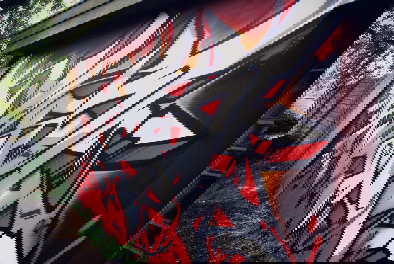 Graffiti Bombing - Photo by HansMeiser