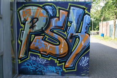 Graffiti Bombing - Photo by HansMeiser