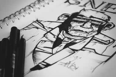 Graffiti Sketch - Photo by HansMeiser