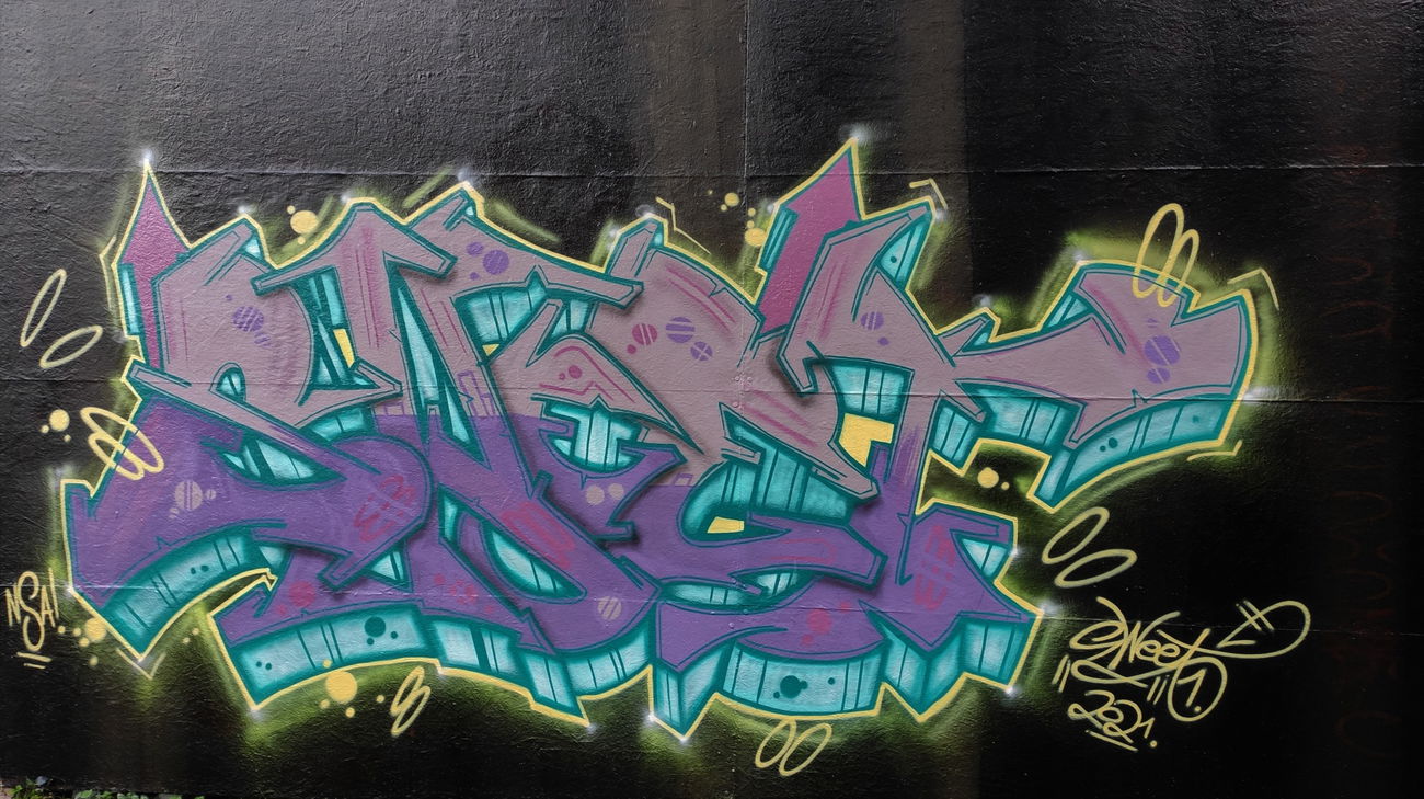 Graffiti Wall - Photo by Hansa82 - sweetSWEETNSA2021Osnabrück (2021)