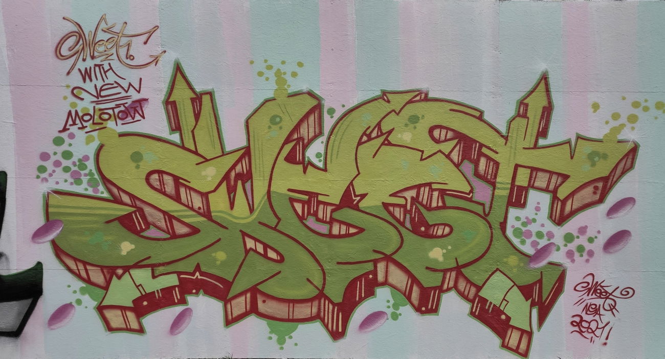 Graffiti Wall - Photo by Hansa82 - SweetNSAosnabrück2021