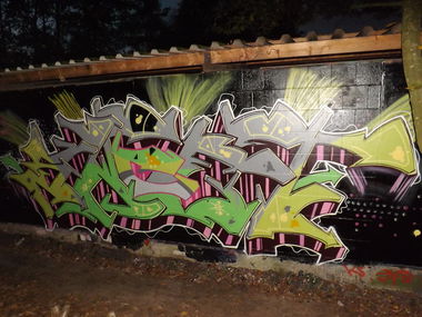 Graffiti Wall - Photo by Hansa82 (2013)