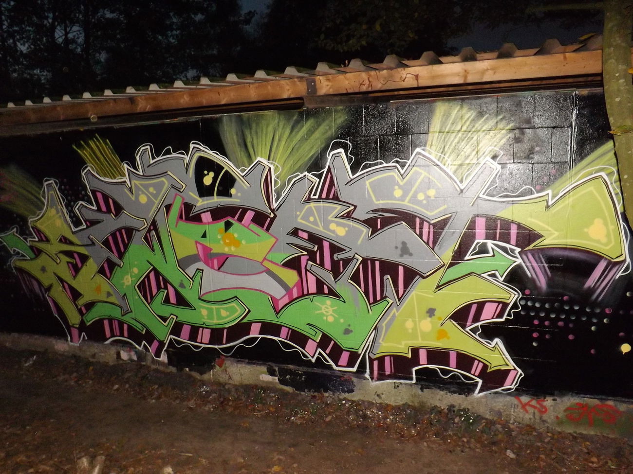 Graffiti Wall - Photo by Hansa82 (2013)