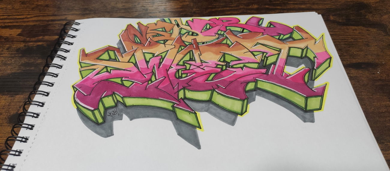 Graffiti Sketch - Photo by Hansa82 - sketch* (2025)